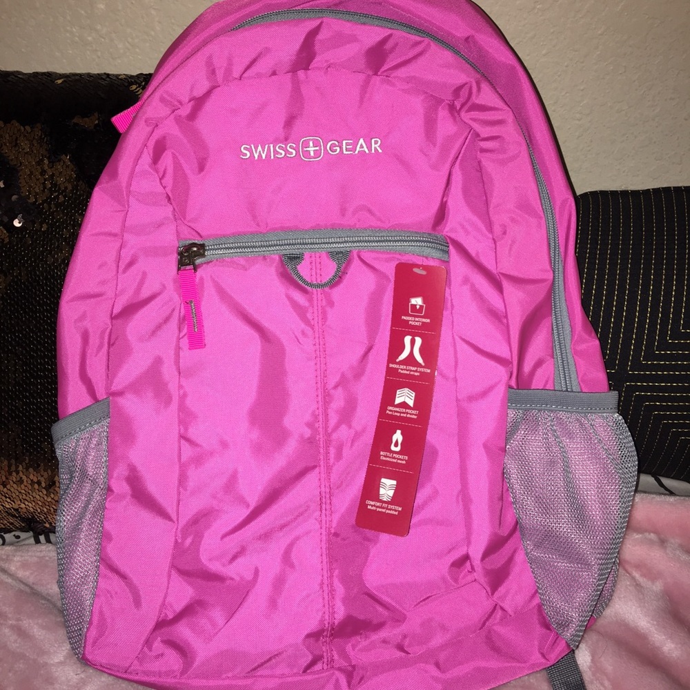 Pink SwissGear Backpack